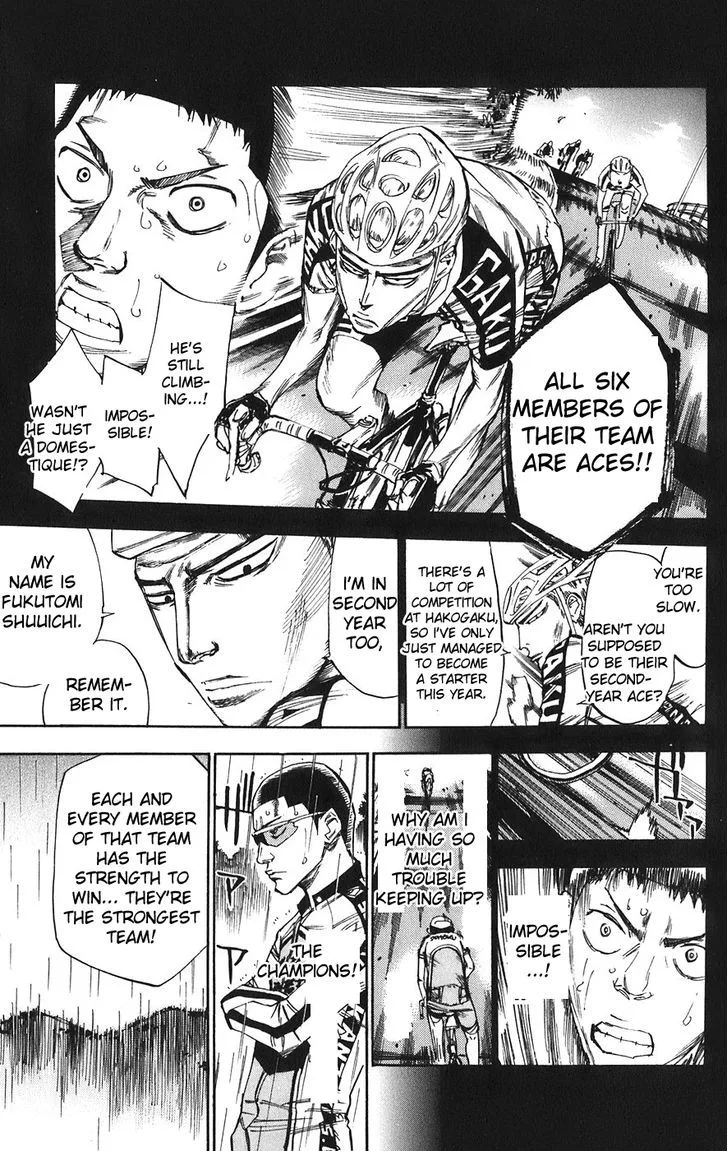 Yowamushi Pedal Chapter 60 page 11