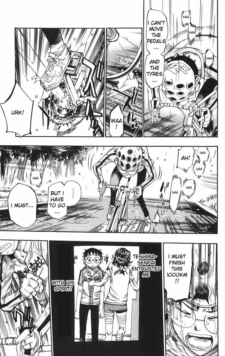 Yowamushi Pedal Chapter 60 page 17
