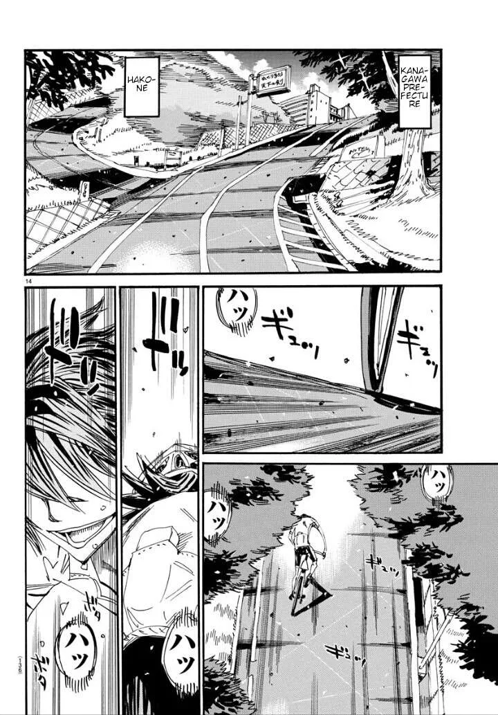 Yowamushi Pedal Chapter 603 page 14