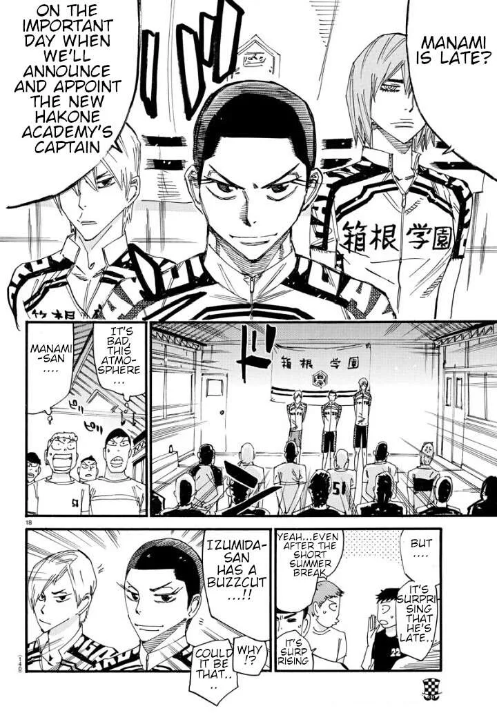 Yowamushi Pedal Chapter 603 page 18