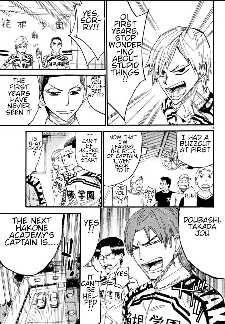 Yowamushi Pedal Chapter 603 page 19