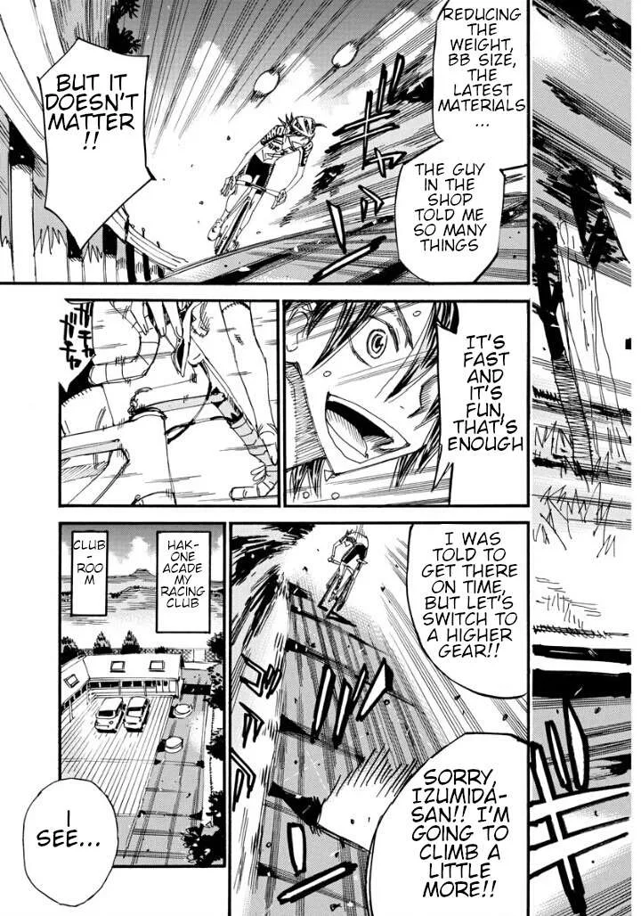 Yowamushi Pedal Chapter 603 page 17