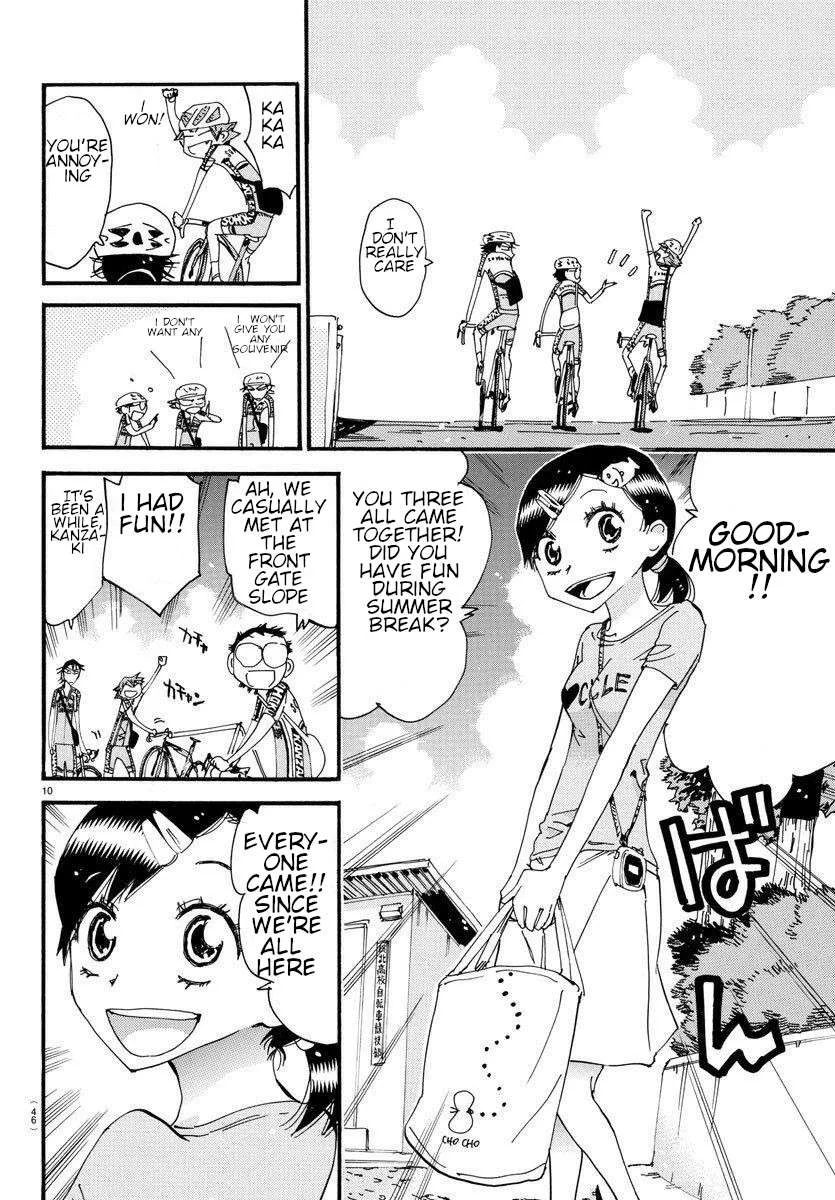 Yowamushi Pedal Chapter 605 page 10