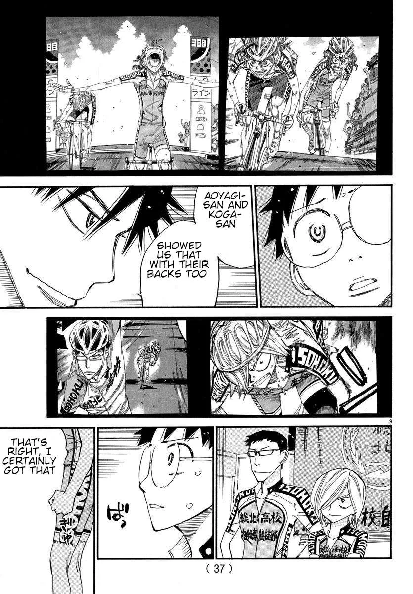 Yowamushi Pedal Chapter 606 page 10
