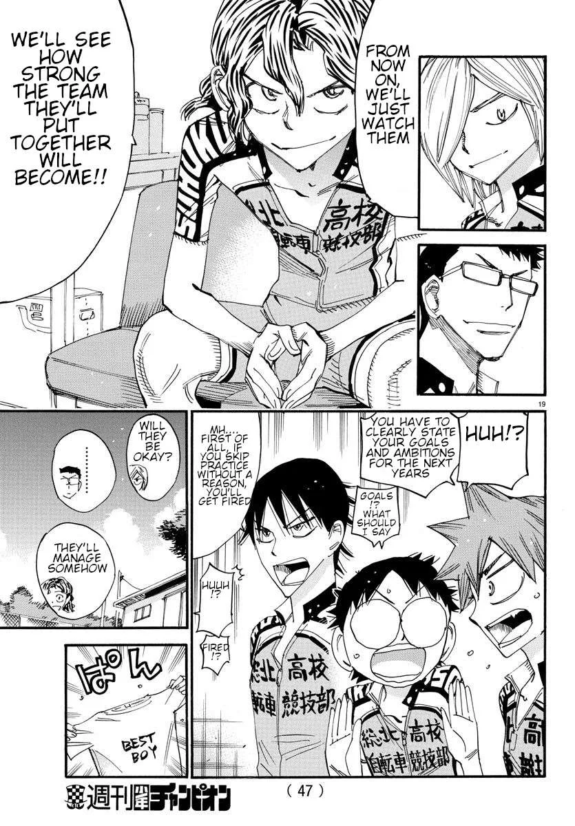 Yowamushi Pedal Chapter 606 page 20