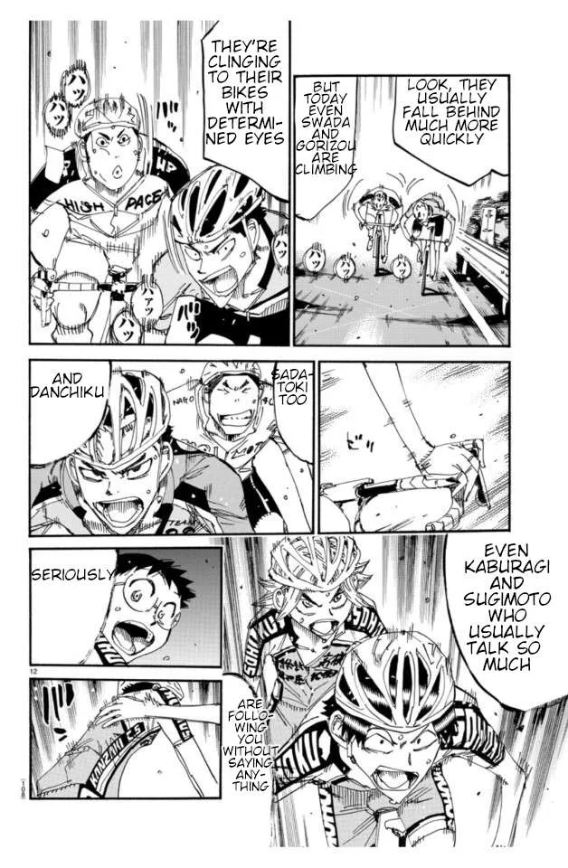 Yowamushi Pedal Chapter 607 page 13