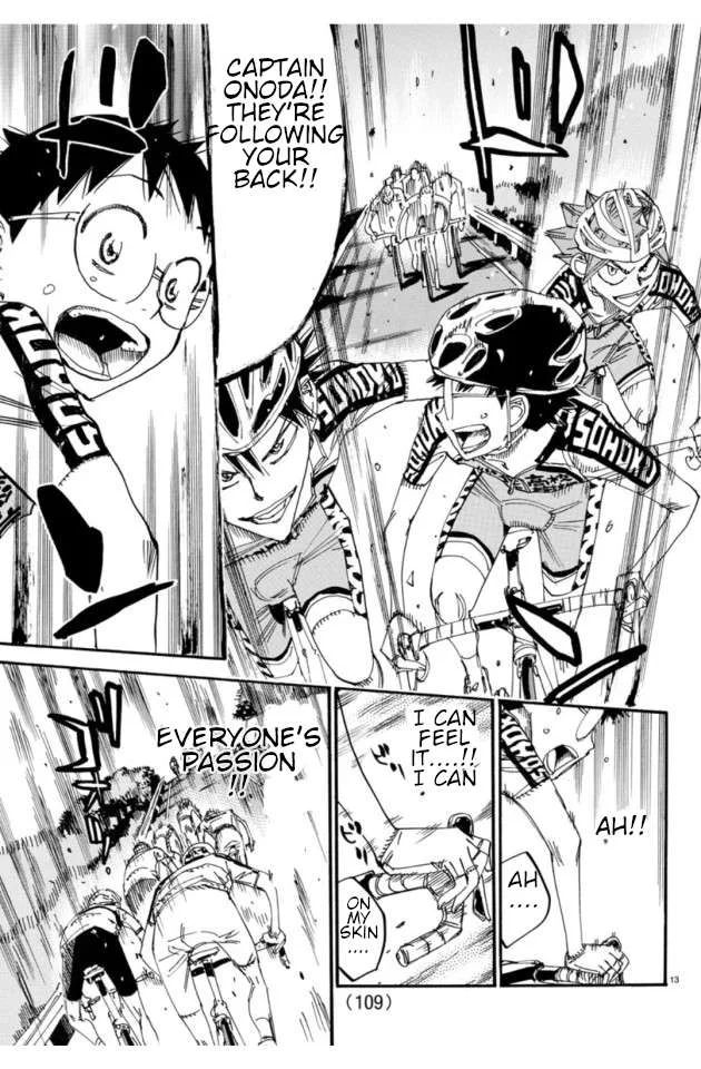Yowamushi Pedal Chapter 607 page 14