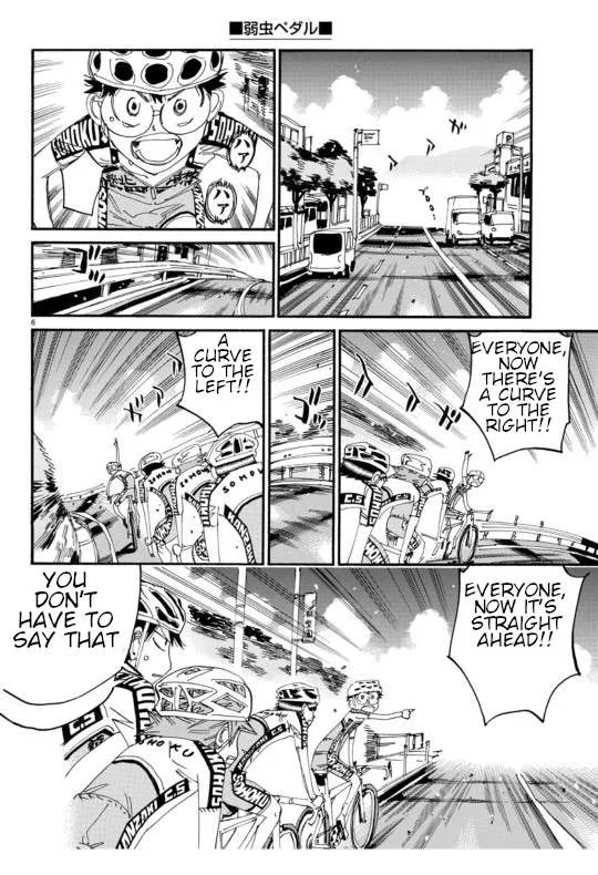 Yowamushi Pedal Chapter 607 page 7