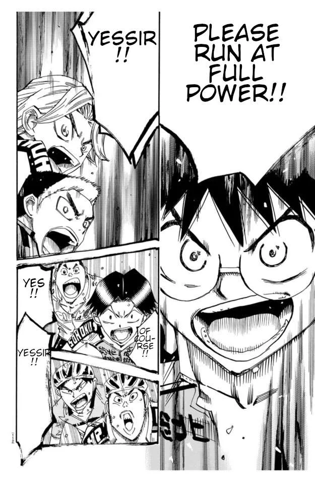 Yowamushi Pedal Chapter 607 page 17