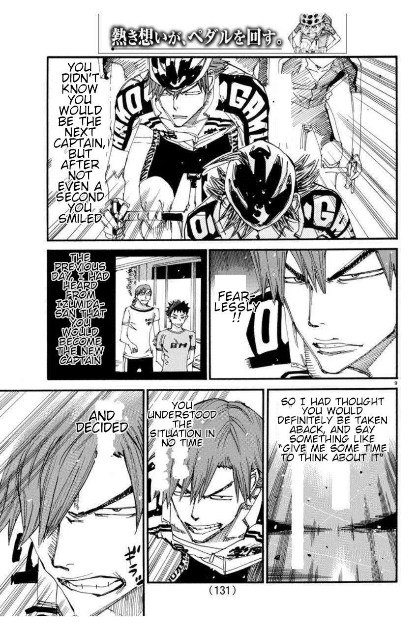 Yowamushi Pedal Chapter 608 page 11