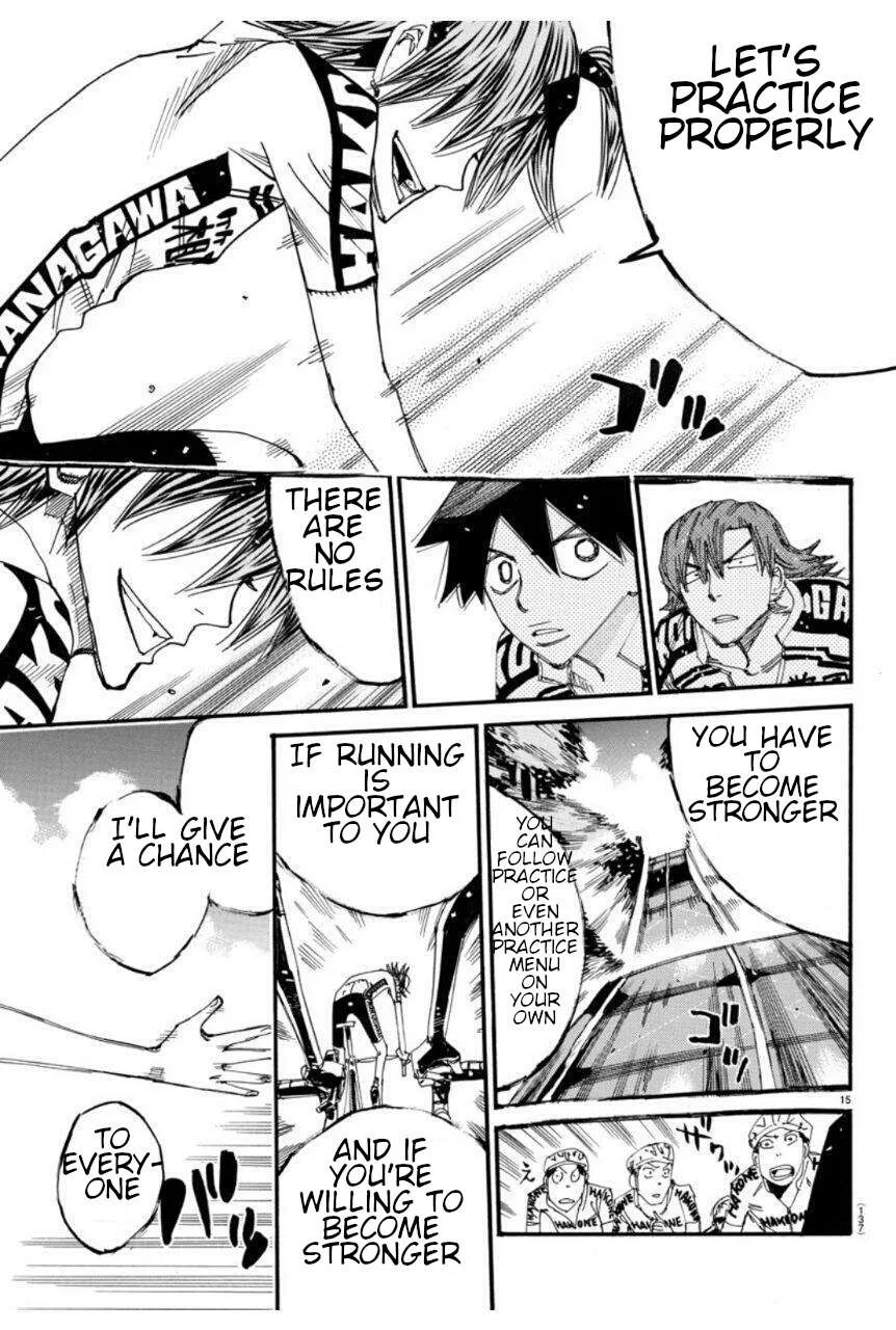 Yowamushi Pedal Chapter 608 page 17