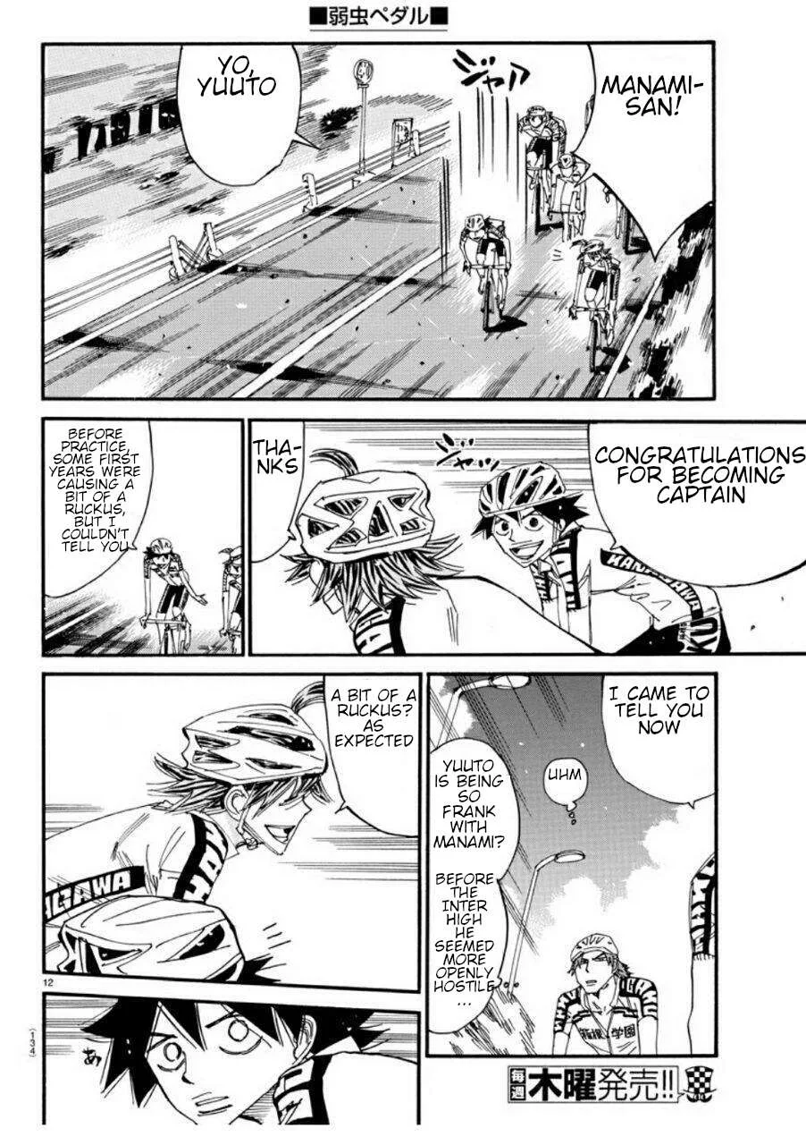 Yowamushi Pedal Chapter 608 page 14