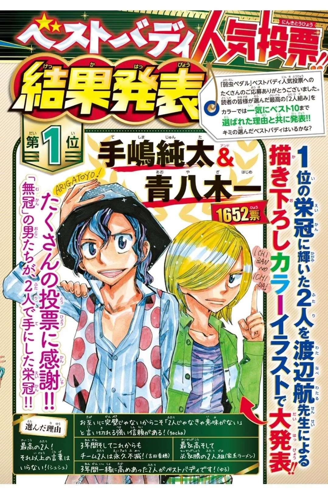 Yowamushi Pedal Chapter 609 page 4