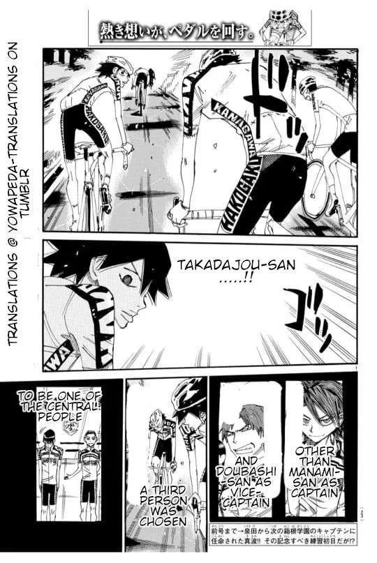 Yowamushi Pedal Chapter 609 page 7