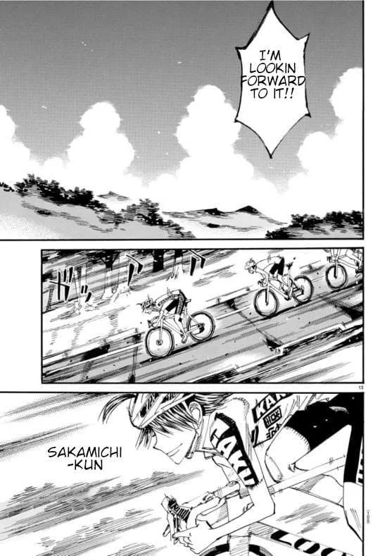 Yowamushi Pedal Chapter 610 page 14