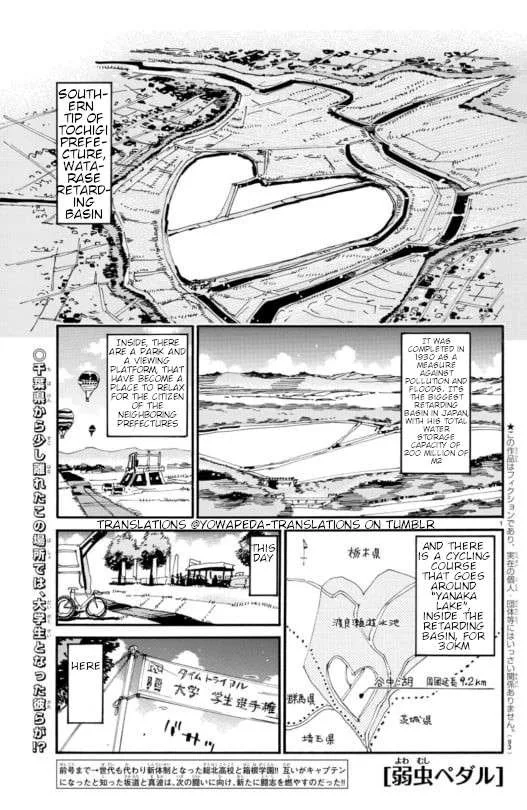 Yowamushi Pedal Chapter 610 page 2