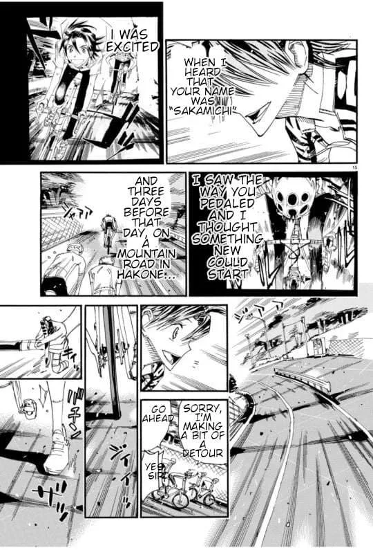 Yowamushi Pedal Chapter 610 page 16