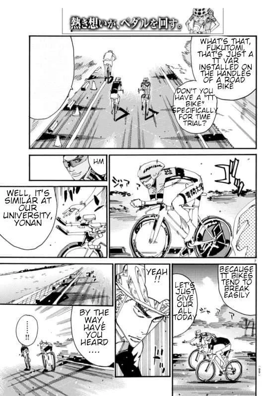 Yowamushi Pedal Chapter 610 page 8