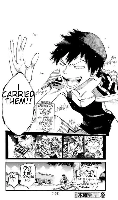Yowamushi Pedal Chapter 610 page 13