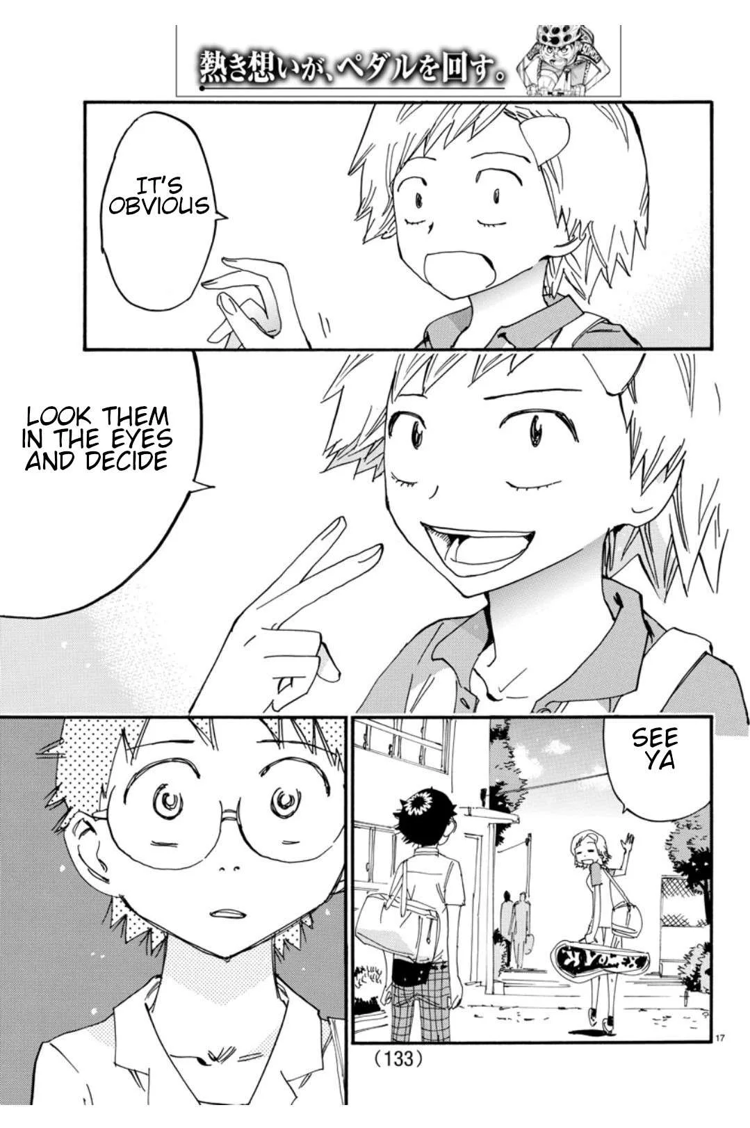 Yowamushi Pedal Chapter 611 page 18