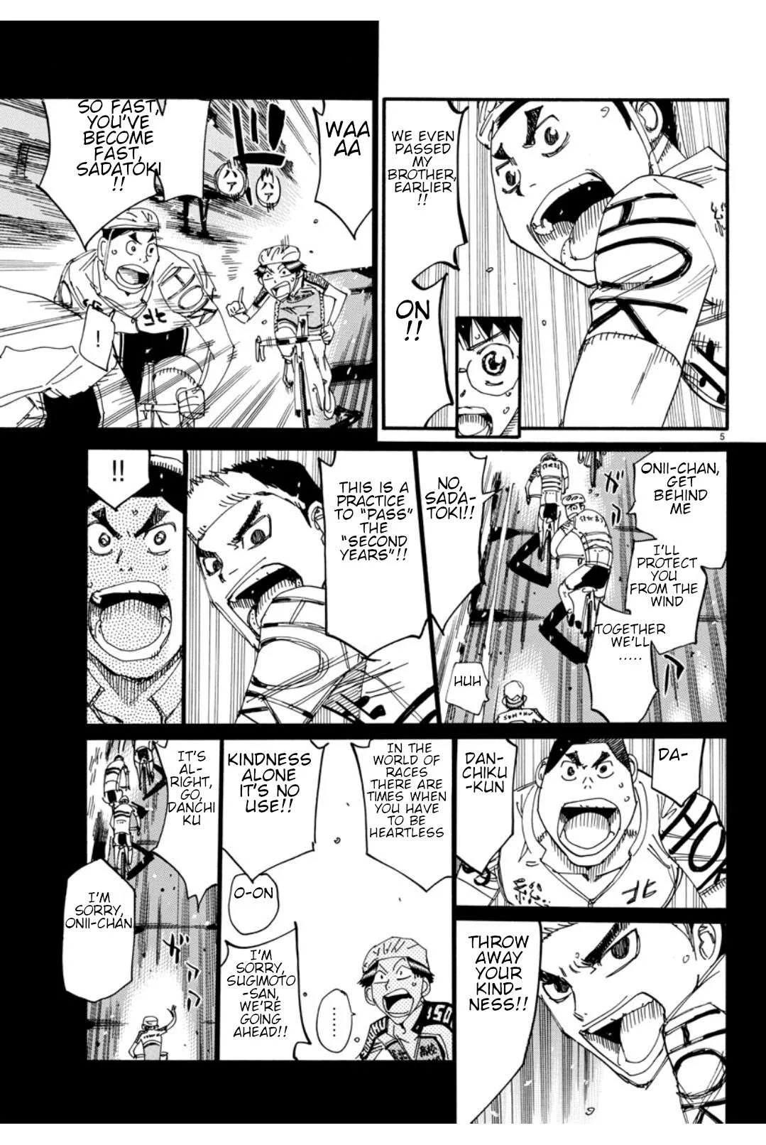 Yowamushi Pedal Chapter 611 page 6