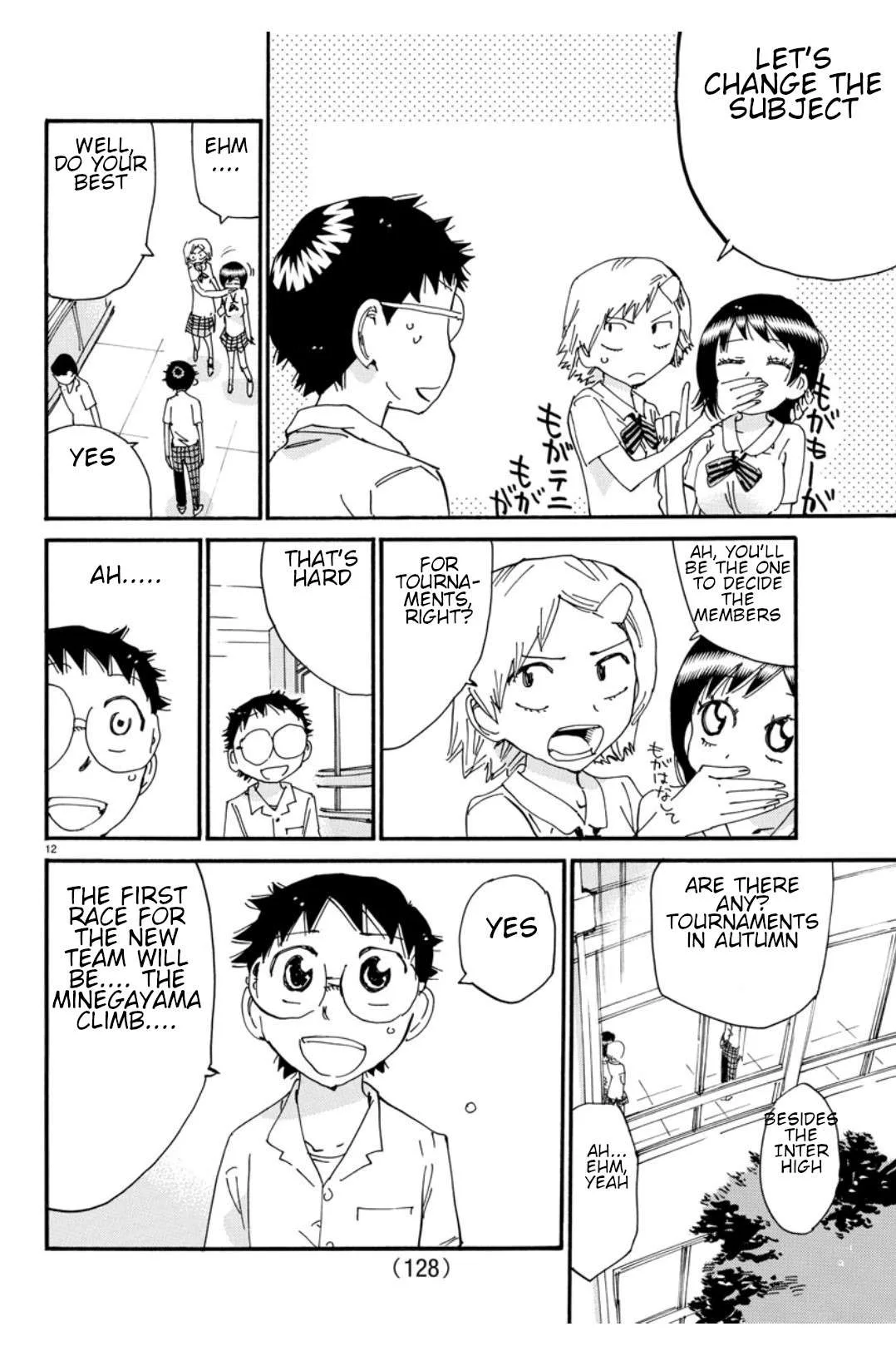 Yowamushi Pedal Chapter 611 page 13