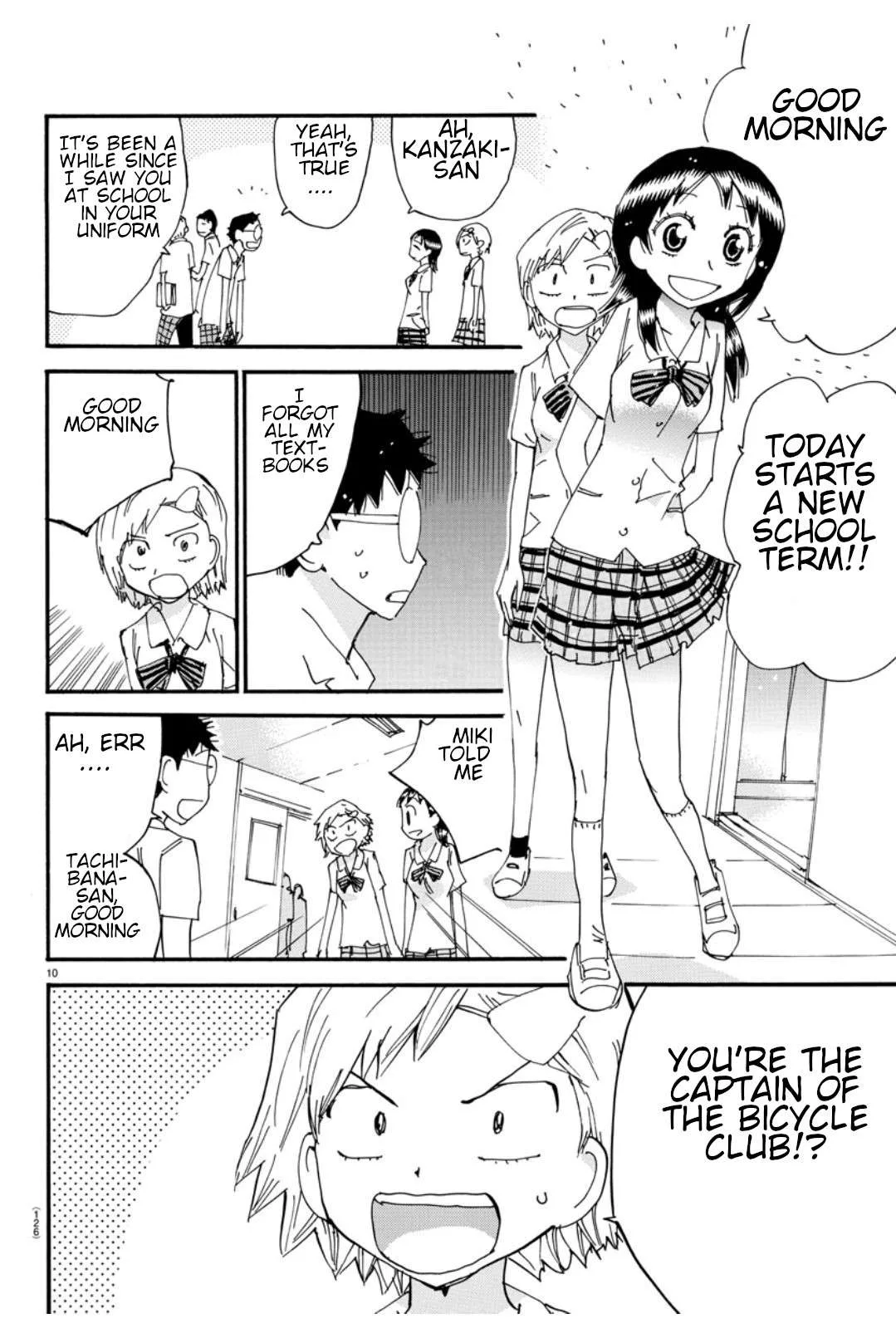Yowamushi Pedal Chapter 611 page 11