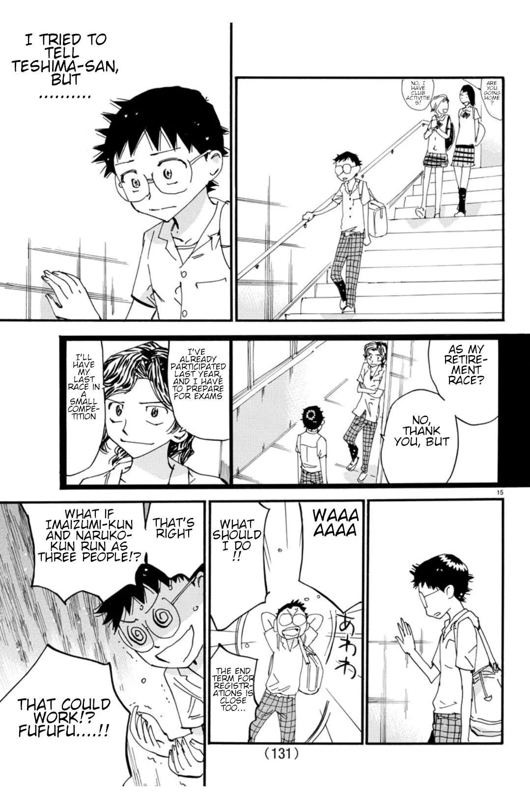 Yowamushi Pedal Chapter 611 page 16