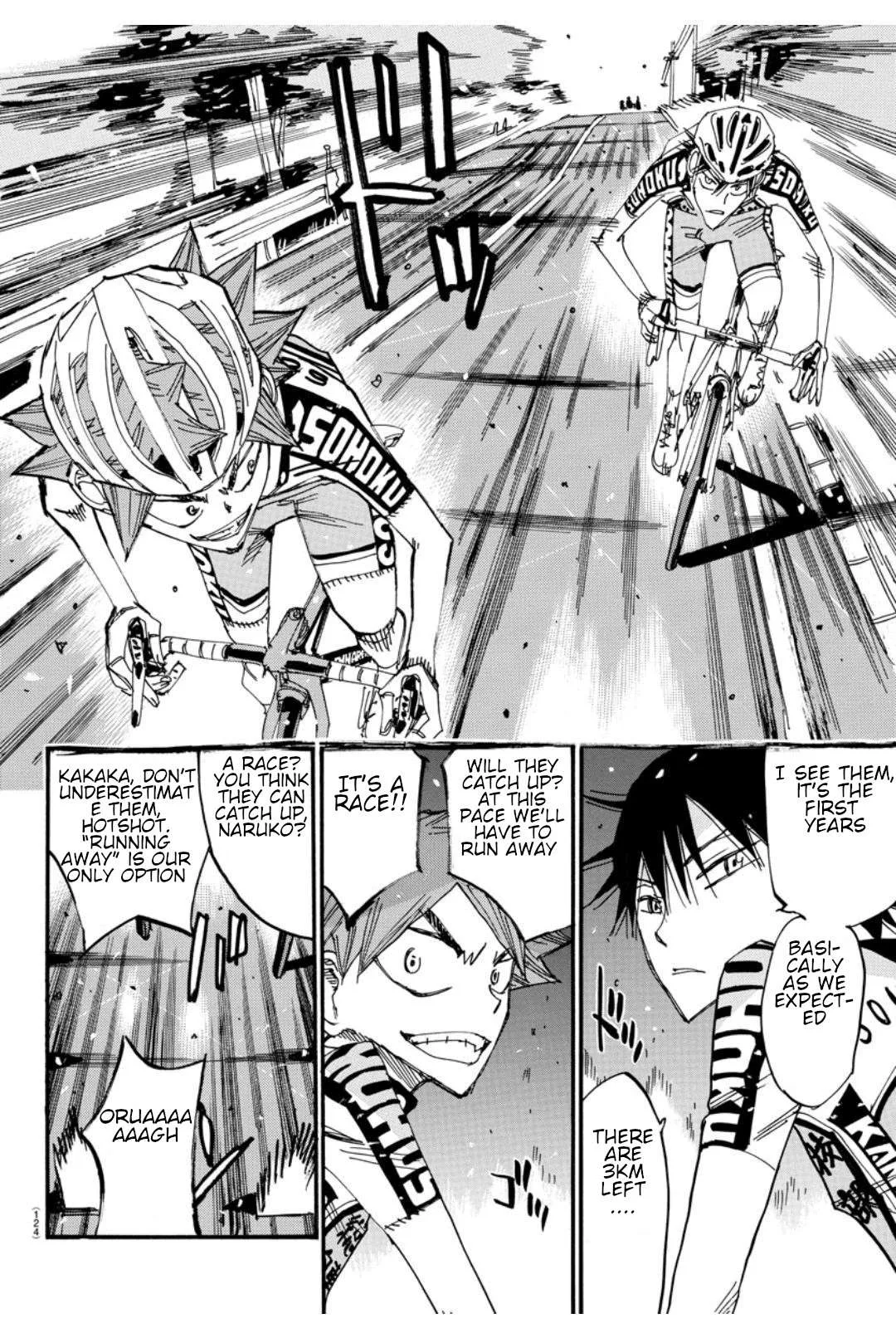 Yowamushi Pedal Chapter 611 page 9