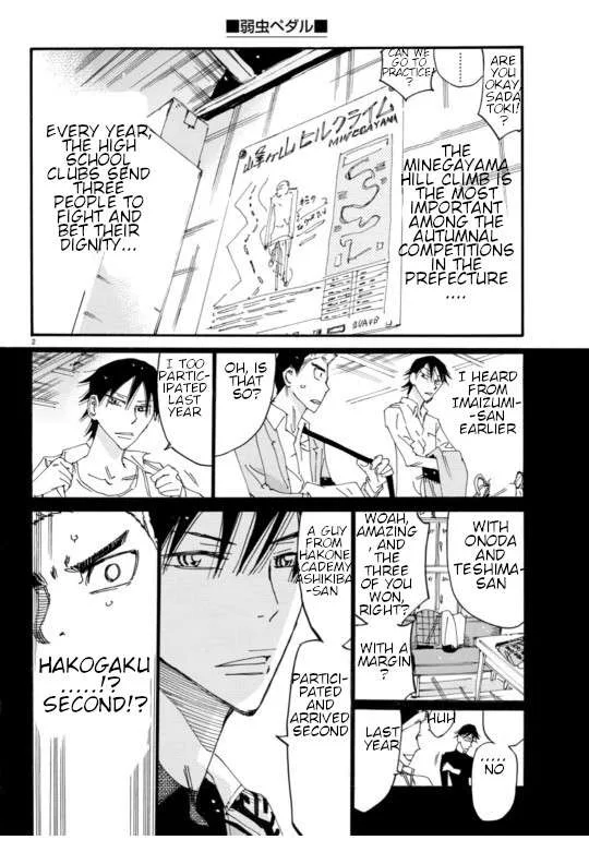 Yowamushi Pedal Chapter 612 page 4