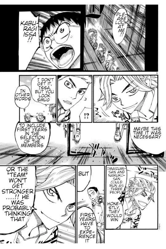 Yowamushi Pedal Chapter 612 page 11