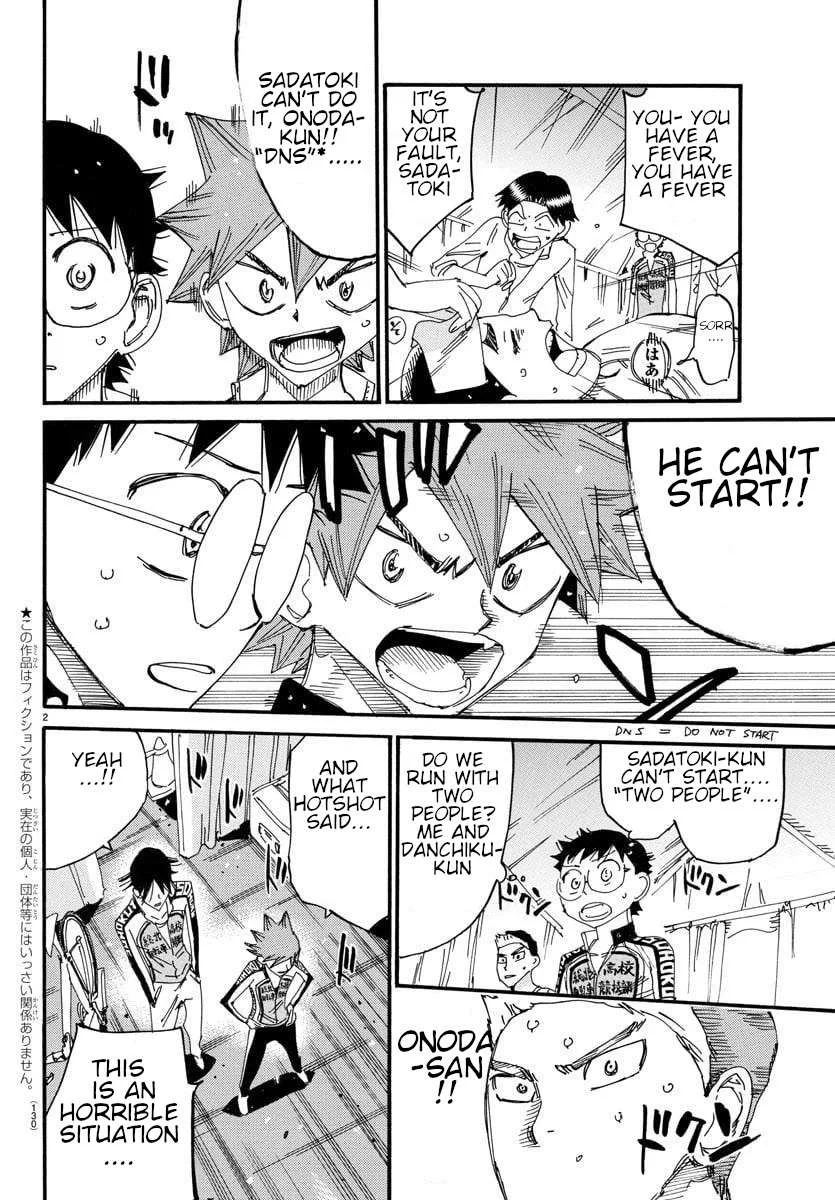 Yowamushi Pedal Chapter 613 page 3