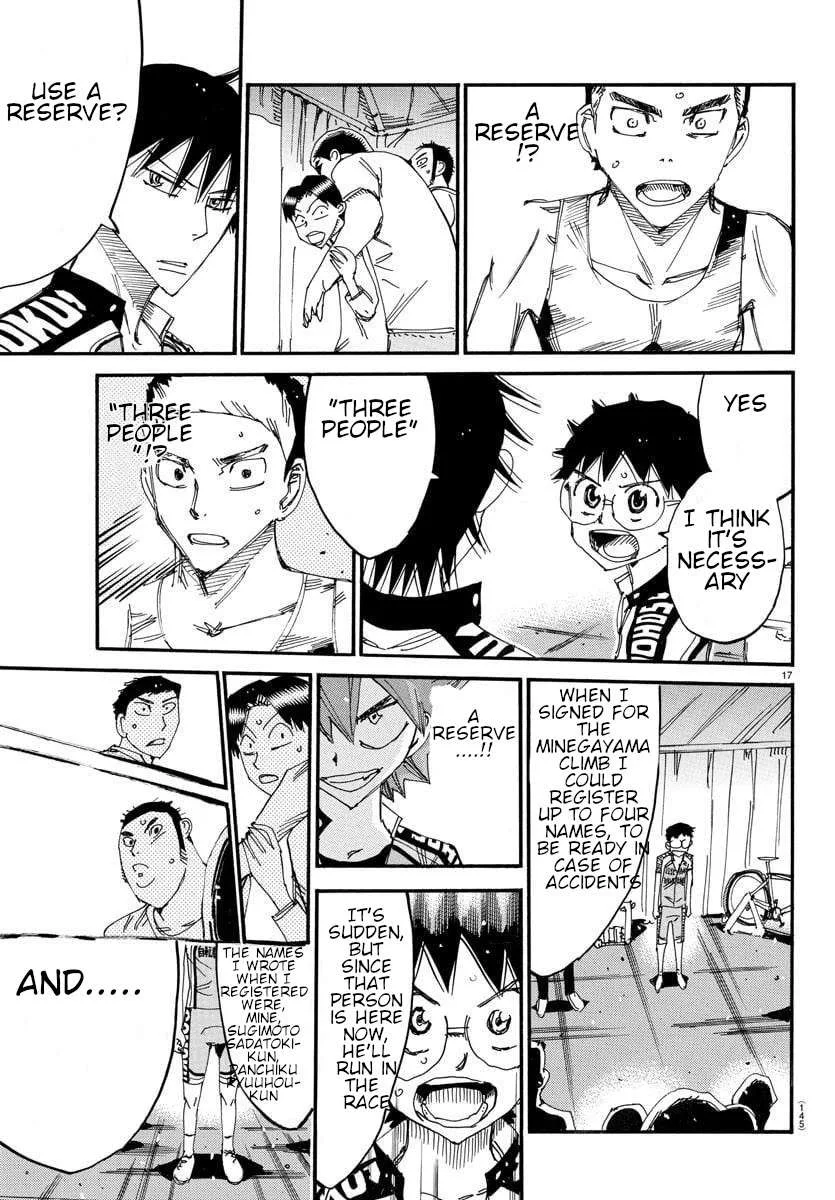 Yowamushi Pedal Chapter 613 page 18