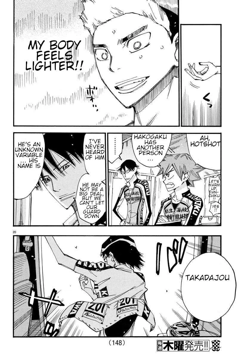 Yowamushi Pedal Chapter 613 page 21