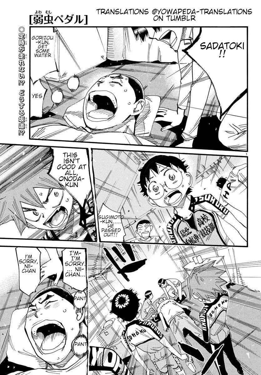 Yowamushi Pedal Chapter 613 page 2