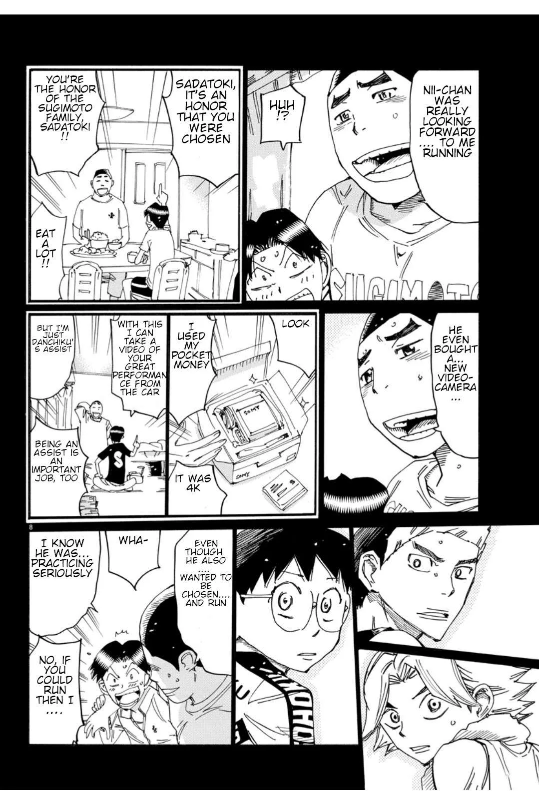 Yowamushi Pedal Chapter 614 page 9