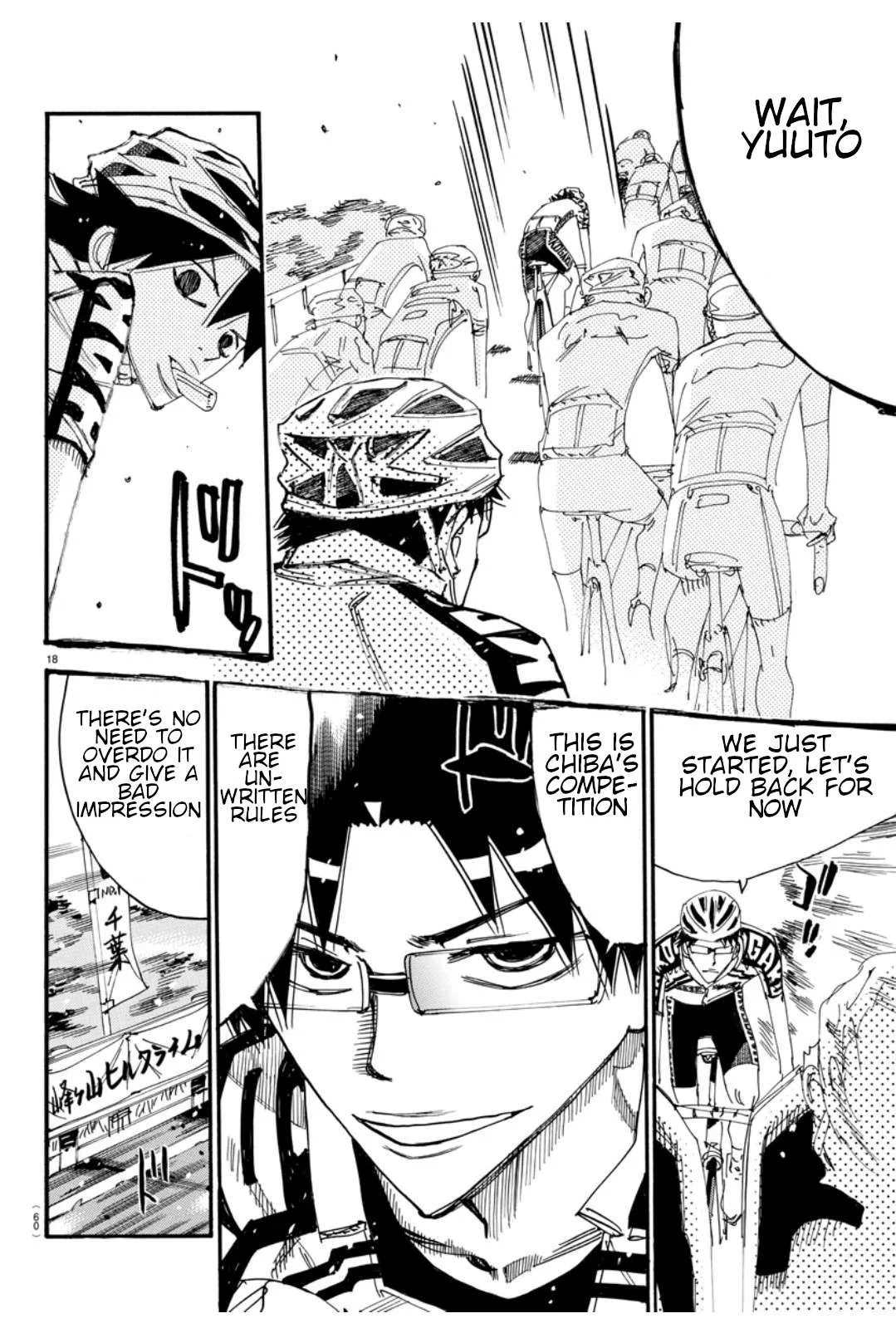 Yowamushi Pedal Chapter 614 page 19