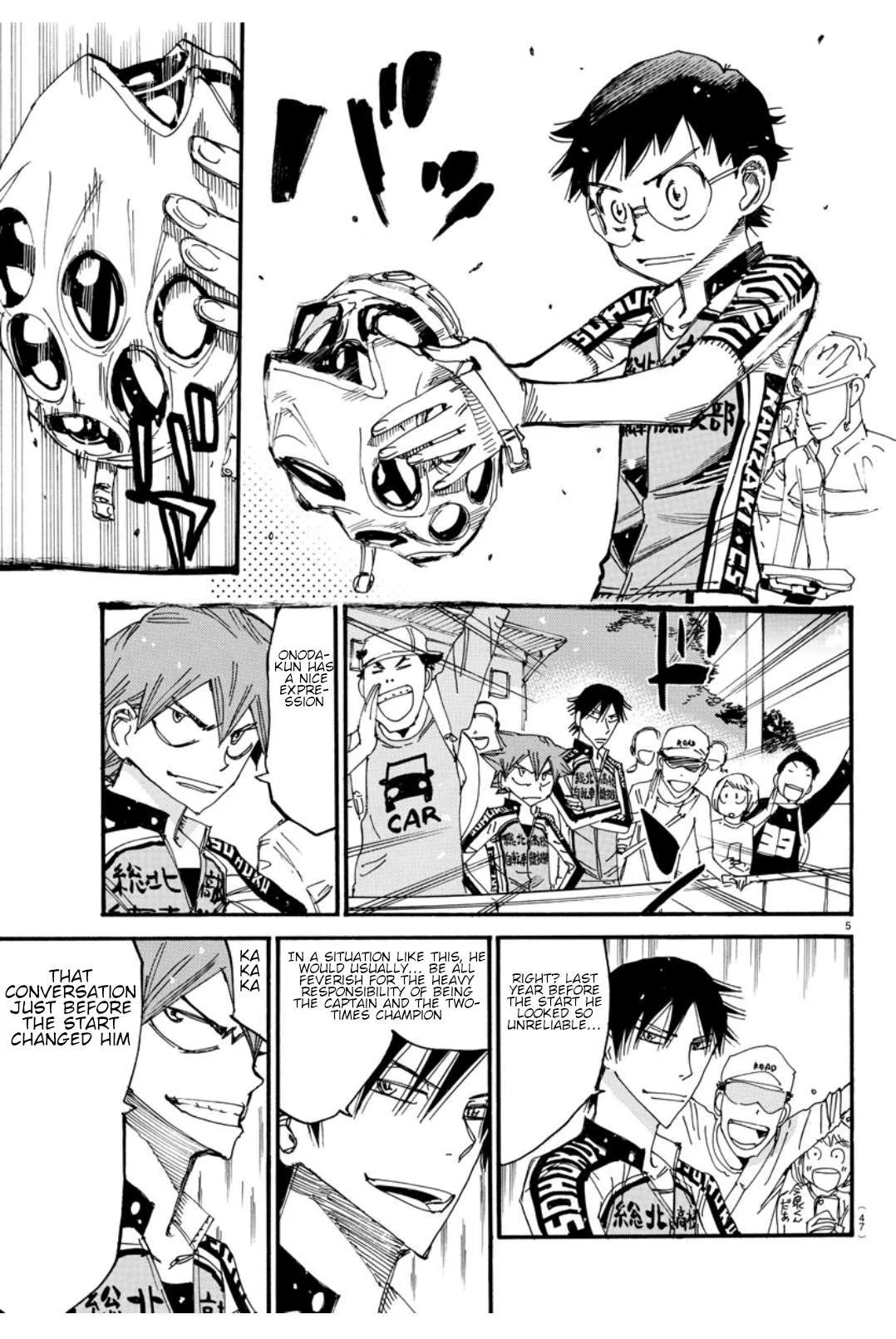 Yowamushi Pedal Chapter 614 page 6