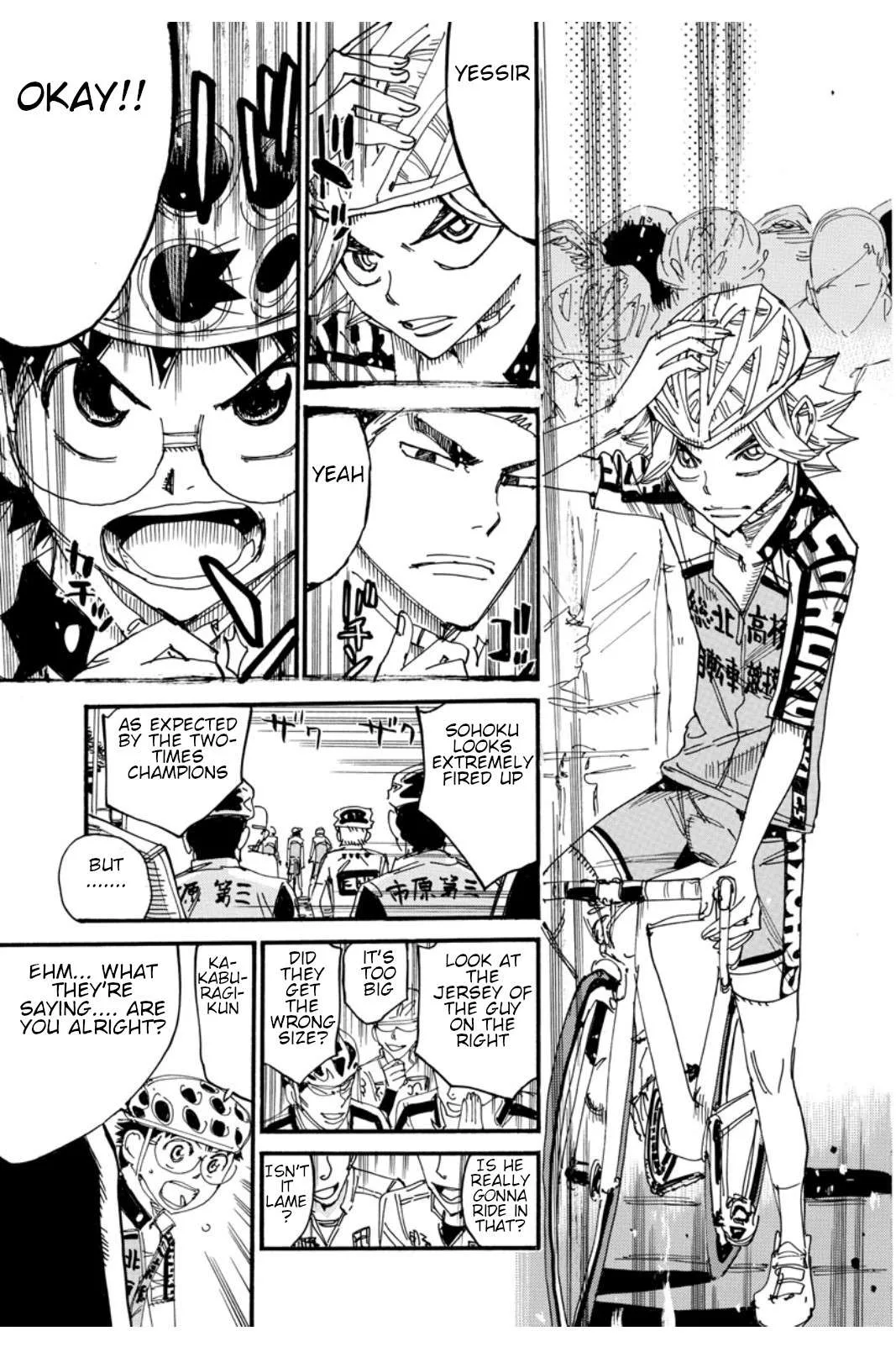 Yowamushi Pedal Chapter 614 page 12