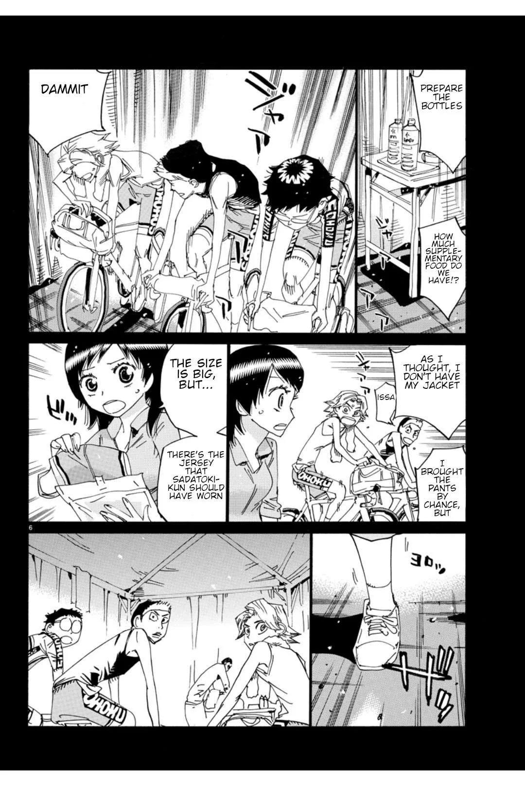 Yowamushi Pedal Chapter 614 page 7