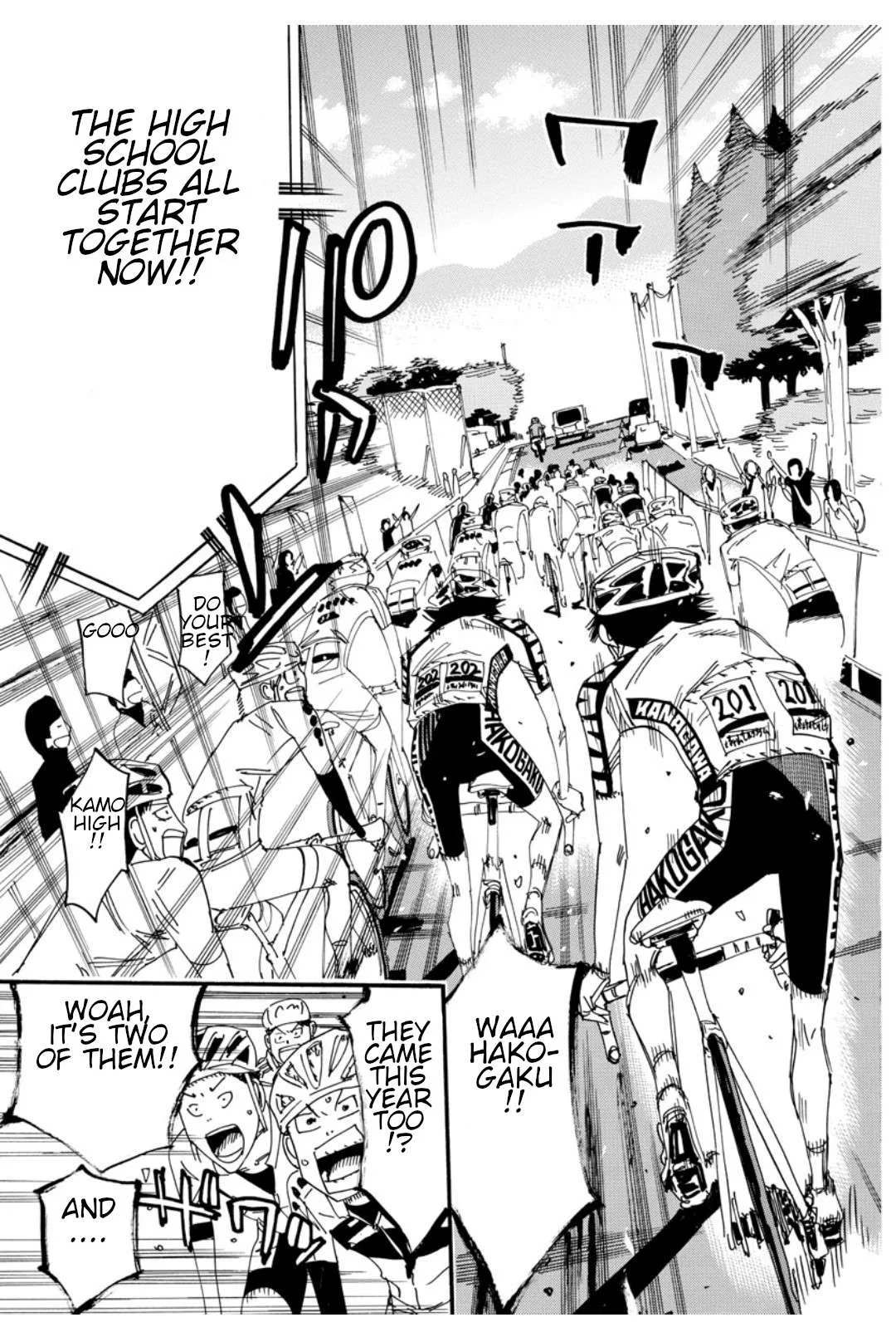 Yowamushi Pedal Chapter 614 page 16
