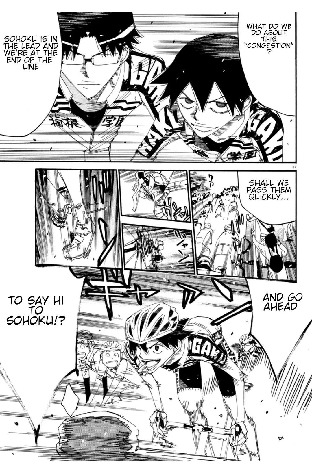 Yowamushi Pedal Chapter 614 page 18