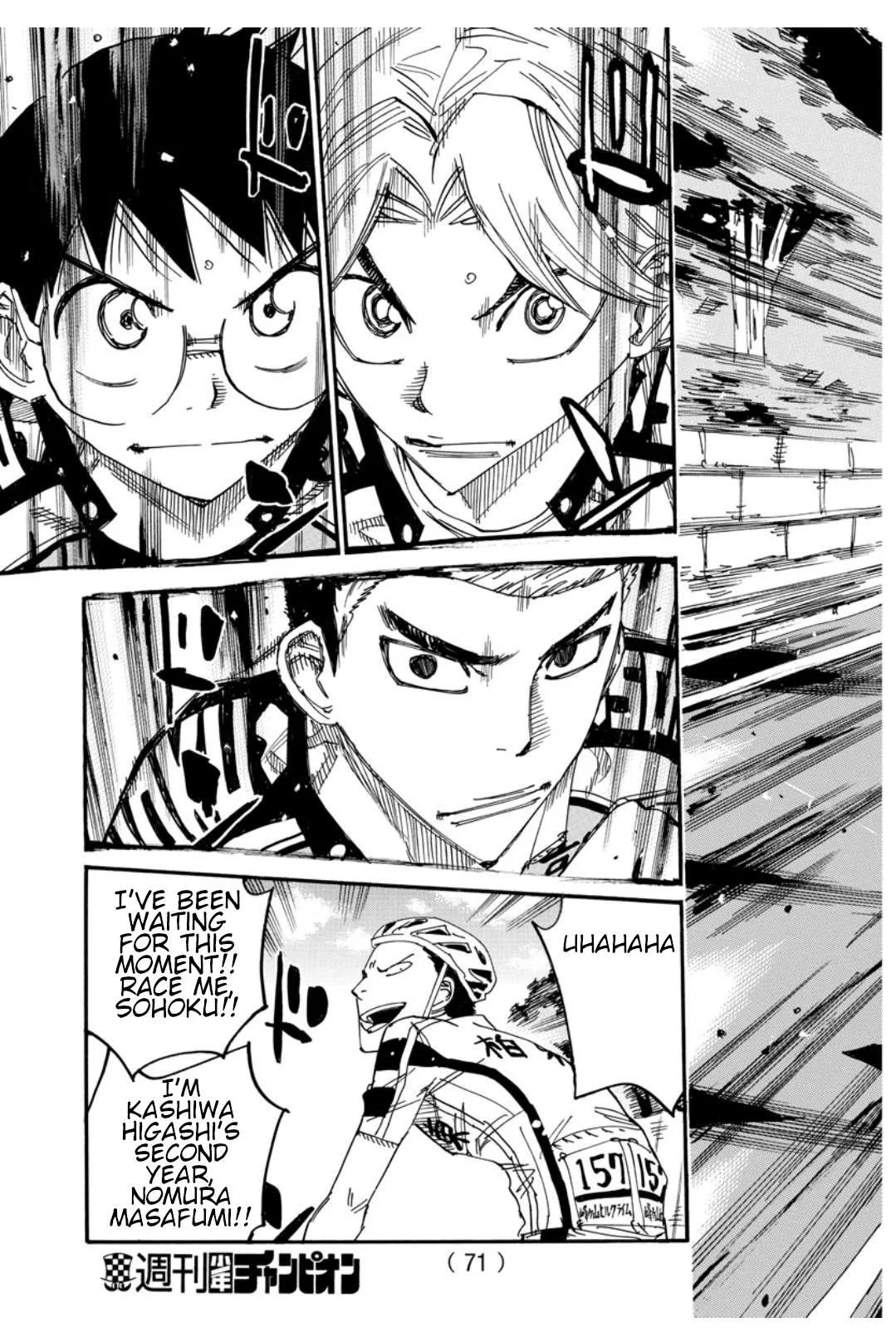 Yowamushi Pedal Chapter 615 page 21