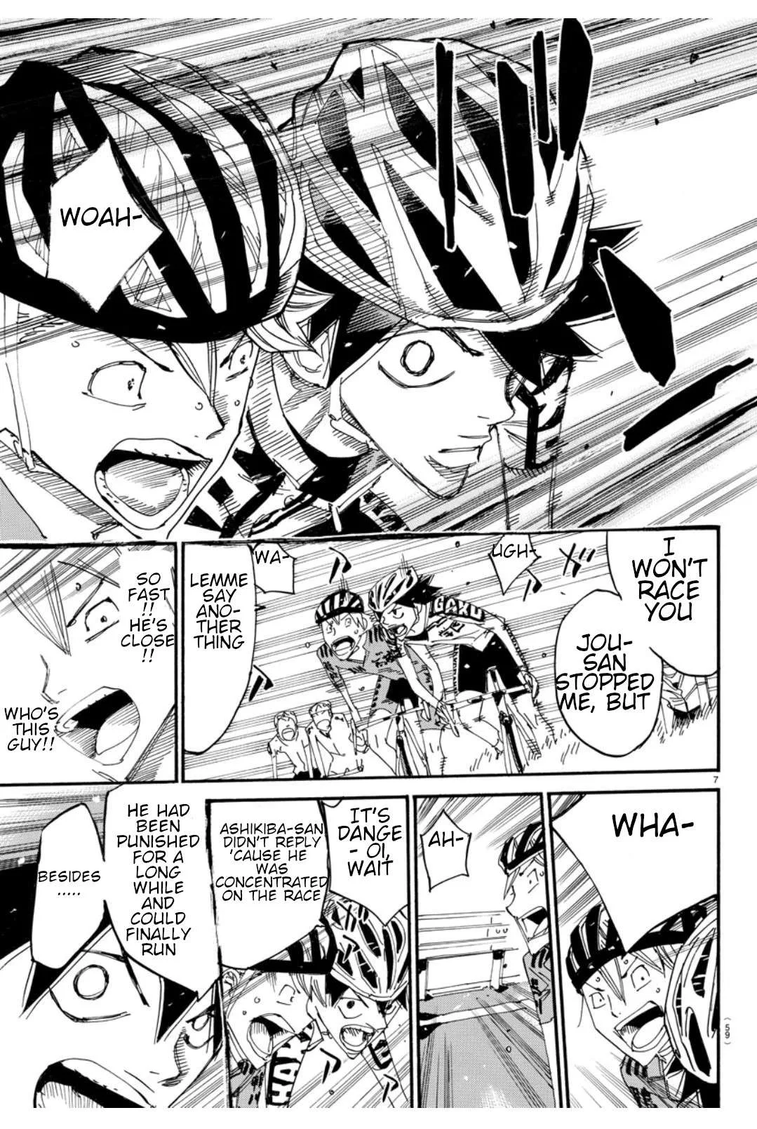 Yowamushi Pedal Chapter 615 page 9