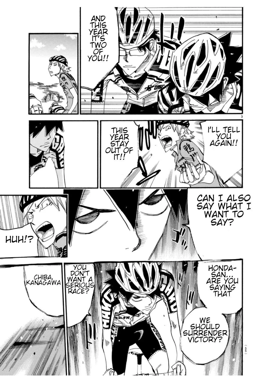 Yowamushi Pedal Chapter 615 page 5