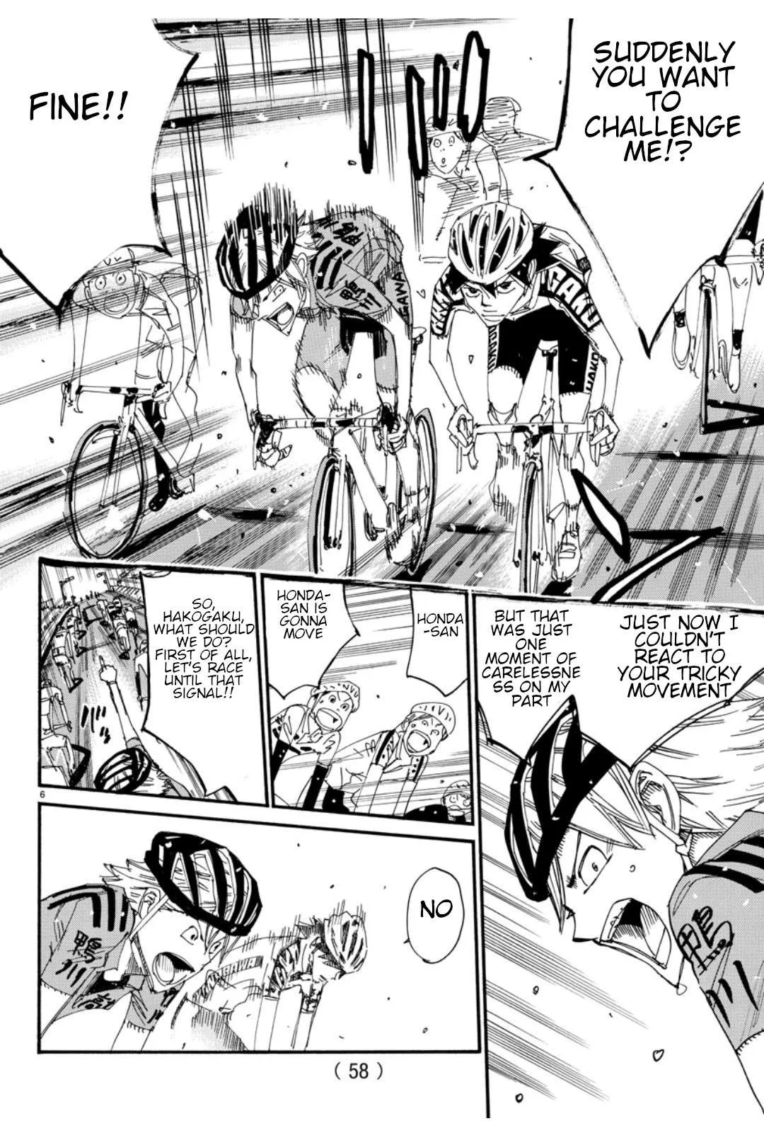 Yowamushi Pedal Chapter 615 page 8