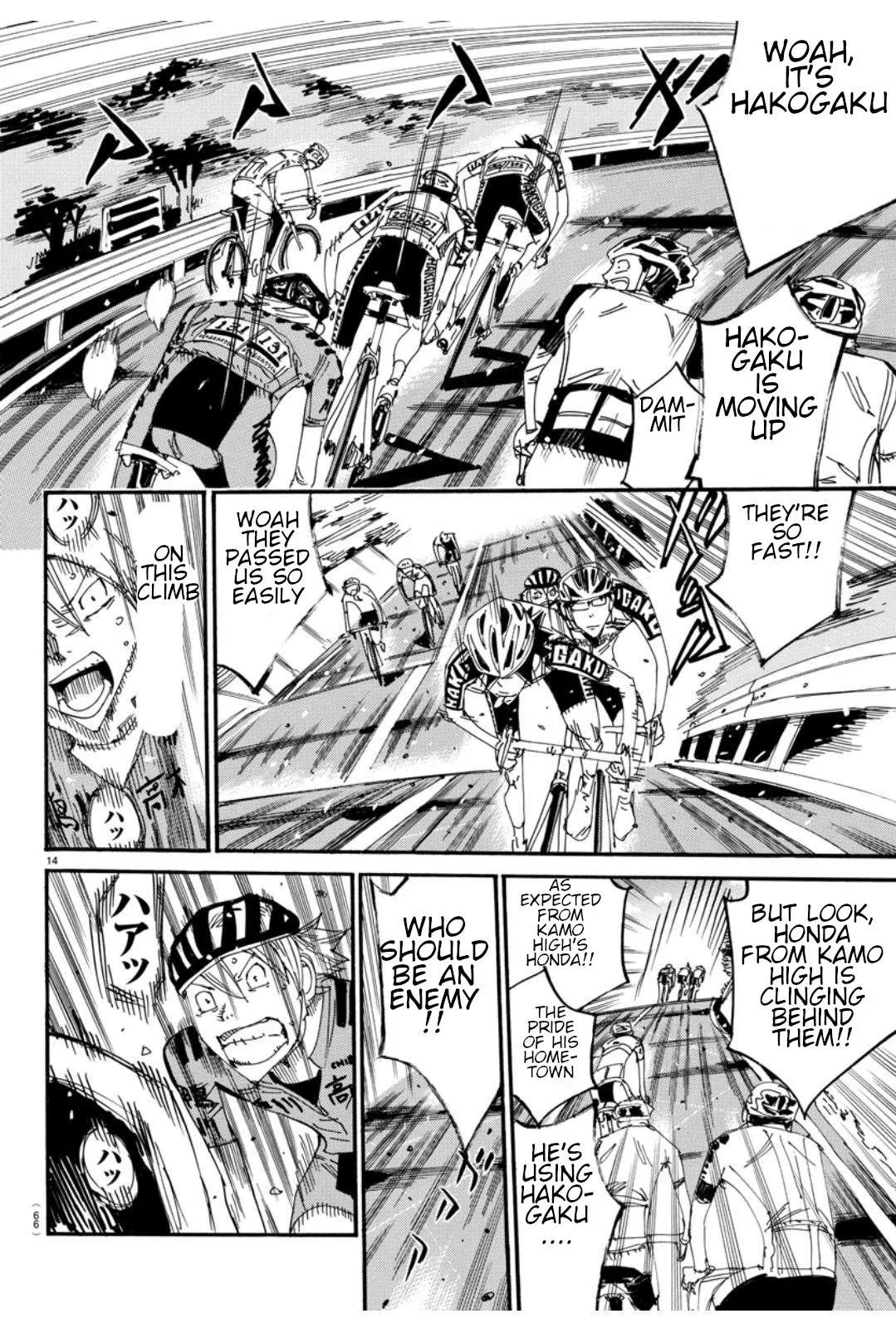 Yowamushi Pedal Chapter 615 page 16