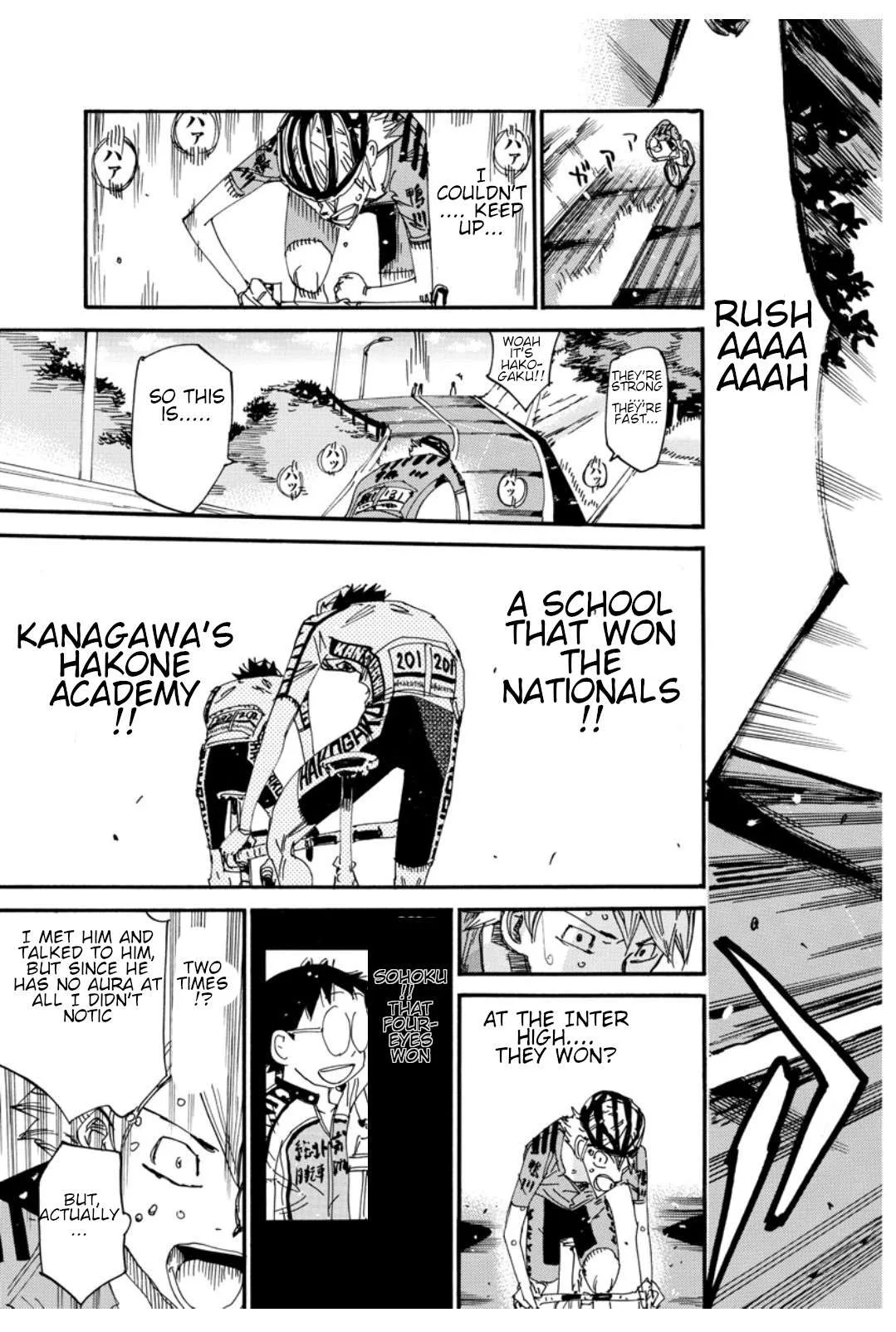 Yowamushi Pedal Chapter 615 page 19