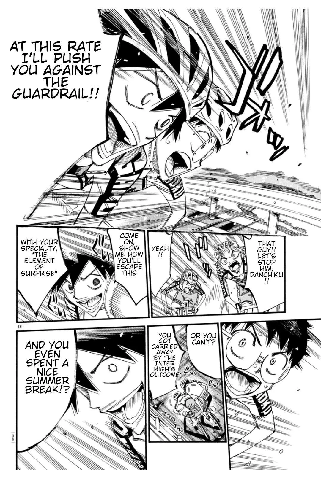 Yowamushi Pedal Chapter 616 page 20