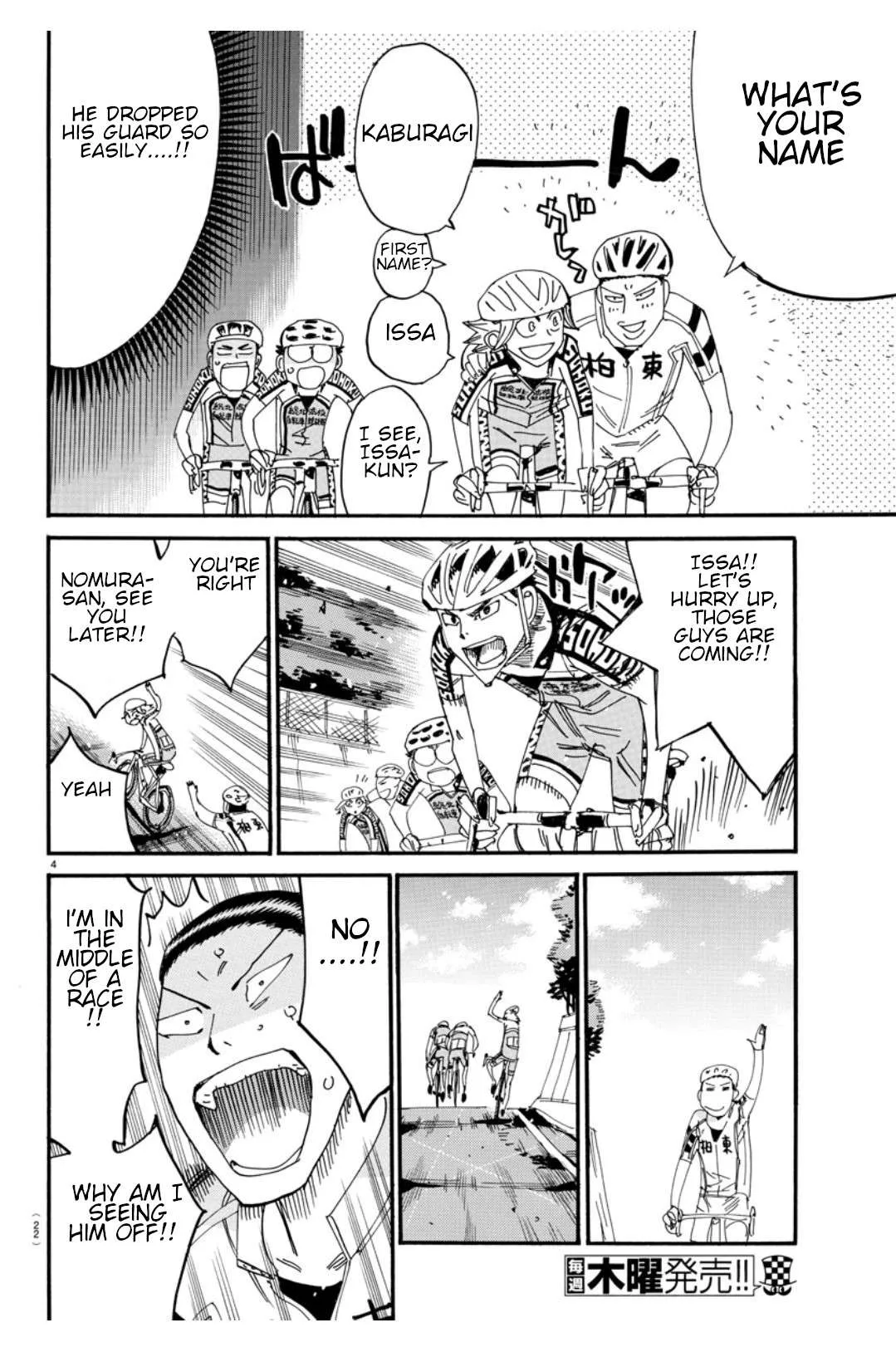 Yowamushi Pedal Chapter 616 page 6